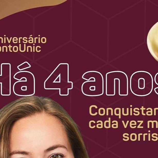 Publicação comemorativa real da história da Odonto Unic